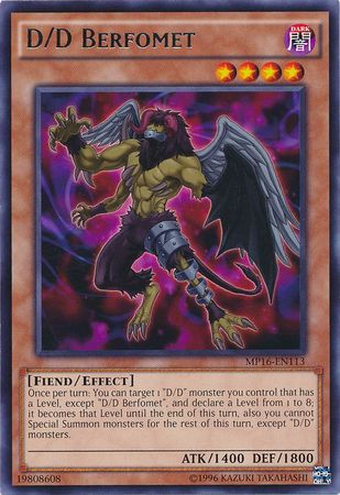 D D Berfomet MP16 EN113 Rare Unlimited Yu Gi Oh 2016 Mega Tins Unlimited Singles D D Berfomet MP16 EN113 Rare Unlimited Yu Gi Oh 2016 Mega Tins Unlimited Singles