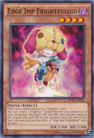 Edge Imp Frightfuloid MP16 EN013 Common Unlimited Yu Gi Oh 2016 Mega Tins Unlimited Singles Edge Imp Frightfuloid MP16 EN013 Common Unlimited Yu Gi Oh 2016 Mega Tins Unlimited Singles