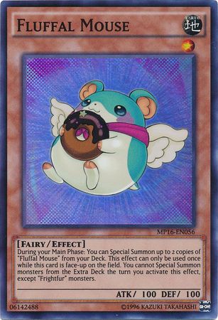 Fluffal Mouse MP16 EN056 Super Rare Unlimited Yu Gi Oh 2016 Mega Tins Unlimited Singles Fluffal Mouse MP16 EN056 Super Rare Unlimited Yu Gi Oh 2016 Mega Tins Unlimited Singles