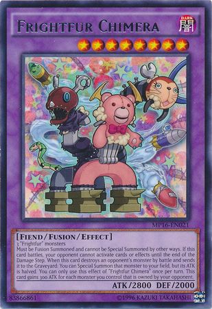Frightfur Chimera MP16 EN021 Rare Unlimited Yu Gi Oh 2016 Mega Tins Unlimited Singles Frightfur Chimera MP16 EN021 Rare Unlimited Yu Gi Oh 2016 Mega Tins Unlimited Singles