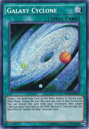Galaxy Cyclone MP16 EN027 Secret Rare Unlimited Yu Gi Oh 2016 Mega Tins Unlimited Singles Galaxy Cyclone MP16 EN027 Secret Rare Unlimited Yu Gi Oh 2016 Mega Tins Unlimited Singles