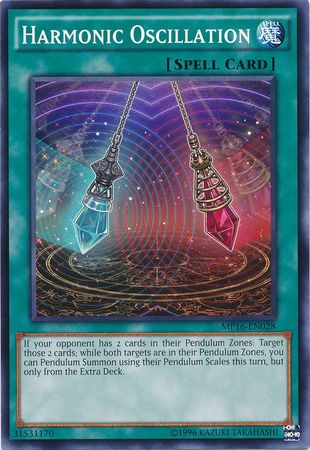 Harmonic Oscillation MP16 EN028 Common Unlimited Yu Gi Oh 2016 Mega Tins Unlimited Singles Harmonic Oscillation MP16 EN028 Common Unlimited Yu Gi Oh 2016 Mega Tins Unlimited Singles