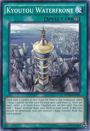 Kyoutou Waterfront MP16 EN100 Common Unlimited Yu Gi Oh 2016 Mega Tins Unlimited Singles Kyoutou Waterfront MP16 EN100 Common Unlimited Yu Gi Oh 2016 Mega Tins Unlimited Singles