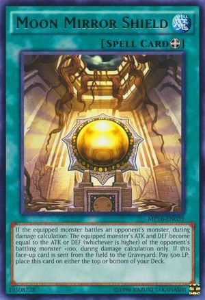 Moon Mirror Shield MP16 EN039 Rare Unlimited Moon Mirror Shield MP16 EN039 Rare Unlimited