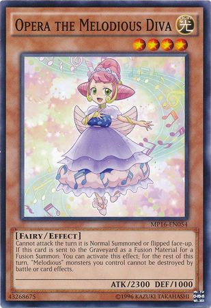 Opera the Melodious Diva MP16 EN054 Common Unlimited Yu Gi Oh 2016 Mega Tins Unlimited Singles Opera the Melodious Diva MP16 EN054 Common Unlimited Yu Gi Oh 2016 Mega Tins Unlimited Singles