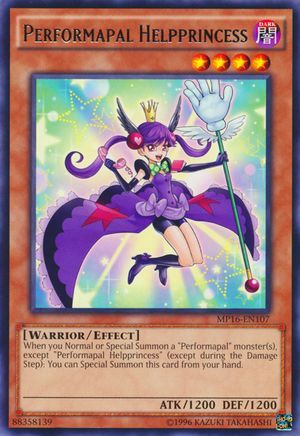 Performapal Helpprincess MP16 EN107 Rare Unlimited Yu Gi Oh 2016 Mega Tins Unlimited Singles Performapal Helpprincess MP16 EN107 Rare Unlimited Yu Gi Oh 2016 Mega Tins Unlimited Singles