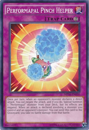 Performapal Pinch Helper MP16 EN030 Common Unlimited Yu Gi Oh 2016 Mega Tins Unlimited Singles Performapal Pinch Helper MP16 EN030 Common Unlimited Yu Gi Oh 2016 Mega Tins Unlimited Singles