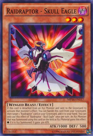 Raidraptor Skull Eagle MP16 EN117 Common Unlimited Yu Gi Oh 2016 Mega Tins Unlimited Singles Raidraptor Skull Eagle MP16 EN117 Common Unlimited Yu Gi Oh 2016 Mega Tins Unlimited Singles