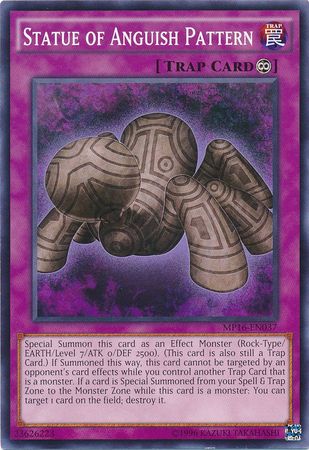 Statue of Anguish Pattern MP16 EN037 Common Unlimited Yu Gi Oh 2016 Mega Tins Unlimited Singles Statue of Anguish Pattern MP16 EN037 Common Unlimited Yu Gi Oh 2016 Mega Tins Unlimited Singles