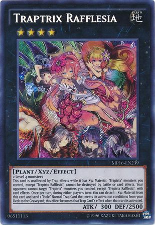 Traptrix Rafflesia MP16 EN239 Secret Rare Unlimited Yu Gi Oh 2016 Mega Tins Unlimited Singles Traptrix Rafflesia MP16 EN239 Secret Rare Unlimited Yu Gi Oh 2016 Mega Tins Unlimited Singles