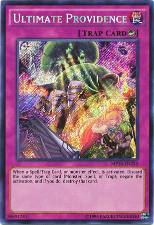 Ultimate Providence MP16 EN233 Secret Rare Unlimited Yu Gi Oh 2016 Mega Tins Unlimited Singles Ultimate Providence MP16 EN233 Secret Rare Unlimited Yu Gi Oh 2016 Mega Tins Unlimited Singles