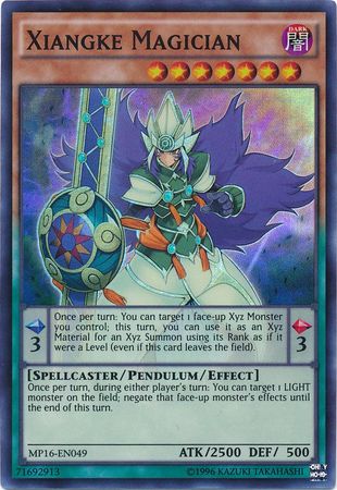 Xiangke Magician MP16 EN049 Super Rare Unlimited Yu Gi Oh 2016 Mega Tins Unlimited Singles Xiangke Magician MP16 EN049 Super Rare Unlimited Yu Gi Oh 2016 Mega Tins Unlimited Singles