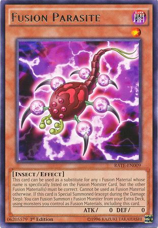 Fusion Parasite RATE EN009 Rare 1st Edition Raging Tempest 1st Edition Singles Fusion Parasite RATE EN009 Rare 1st Edition Raging Tempest 1st Edition Singles
