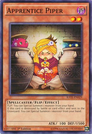 Apprentice Piper RATE EN029 Common 1st Edition Raging Tempest 1st Edition Singles Apprentice Piper RATE EN029 Common 1st Edition Raging Tempest 1st Edition Singles