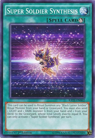 Super Soldier Synthesis RATE EN062 Common 1st Edition Super Soldier Synthesis RATE EN062 Common 1st Edition