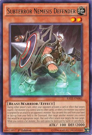 Subterror Nemesis Defender RATE EN082 Rare 1st Edition Raging Tempest 1st Edition Singles Subterror Nemesis Defender RATE EN082 Rare 1st Edition Raging Tempest 1st Edition Singles