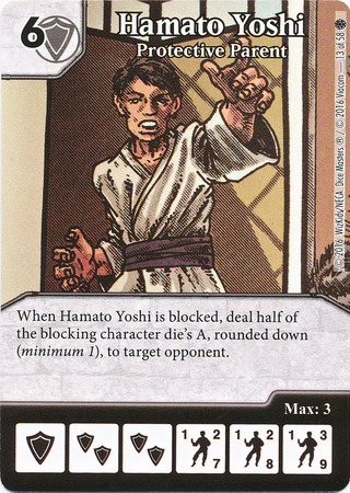 Hamato Yoshi Protective Parent TMNT Heroes in a Half Shell Dice Masters Hamato Yoshi Protective Parent TMNT Heroes in a Half Shell Dice Masters