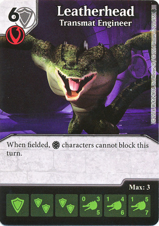 Leatherhead Transmat Engineer TMNT Heroes in a Half Shell Dice Masters Leatherhead Transmat Engineer TMNT Heroes in a Half Shell Dice Masters