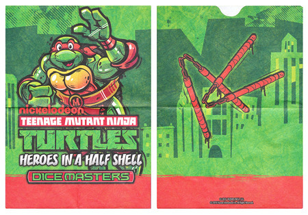 TMNT Heroes in a Half Shell Michelangelo Dice Bag Dice Masters TMNT Heroes in a Half Shell Michelangelo Dice Bag Dice Masters