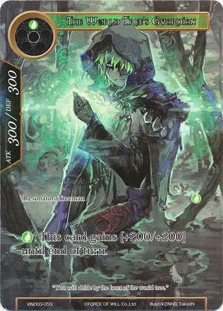 The World Tree s Guardian VIN003 059 Force of Will Vingolf 3 Ruler All Stars Singles The World Tree s Guardian VIN003 059 Force of Will Vingolf 3 Ruler All Stars Singles