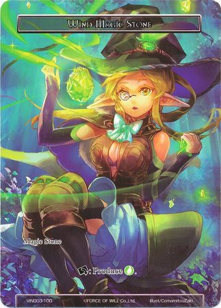 Wind Magic Stone VIN003 100 Force of Will Vingolf 3 Ruler All Stars Singles Wind Magic Stone VIN003 100 Force of Will Vingolf 3 Ruler All Stars Singles