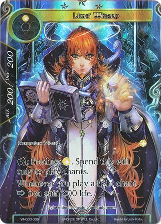 Light Wizard VIN003 009 Foil Force of Will Vingolf 3 Ruler All Stars Foil Singles Light Wizard VIN003 009 Foil Force of Will Vingolf 3 Ruler All Stars Foil Singles