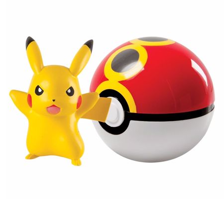 Pikachu Repeat Ball Clip n Carry Poke Ball Toy Tomy T18830 Pokemon Official Pokemon Plushes Toys Apparel Pikachu Repeat Ball Clip n Carry Poke Ball Toy Tomy T18830 Pokemon Official Pokemon Plushes Toys Apparel