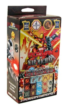 Iron Man and War Machine Starter Set Marvel Dice Masters All Dice Masters Sealed Product Iron Man and War Machine Starter Set Marvel Dice Masters All Dice Masters Sealed Product