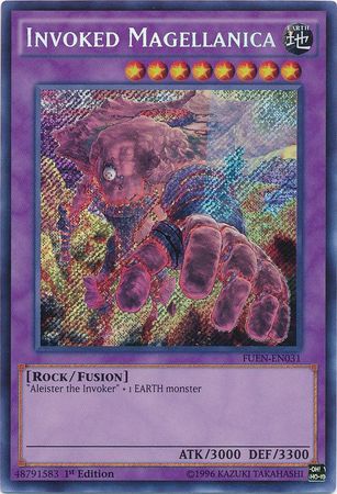 Invoked Magellanica FUEN EN031 Secret Rare 1st Edition Fusion Enforcers 1st Edition Singles Invoked Magellanica FUEN EN031 Secret Rare 1st Edition Fusion Enforcers 1st Edition Singles