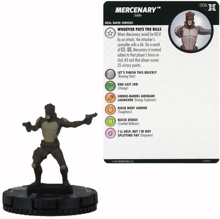 GRIZZLY 012 Deadpool and X-Force Marvel HeroClix