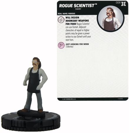 Rogue Scientist 008 Deadpool and X Force Booster Set Marvel Heroclix Rogue Scientist 008 Deadpool and X Force Booster Set Marvel Heroclix