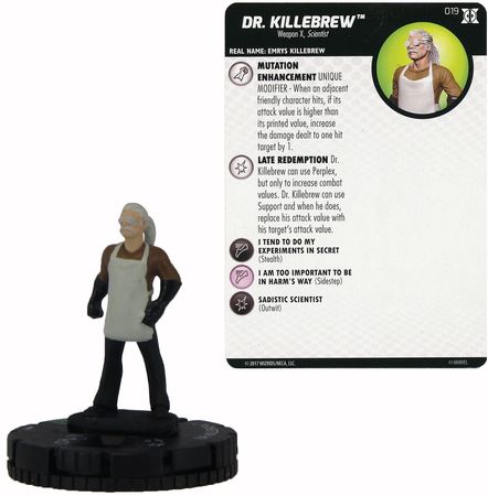 Dr Killebrew 019 Deadpool and X Force Booster Set Marvel Heroclix Dr Killebrew 019 Deadpool and X Force Booster Set Marvel Heroclix