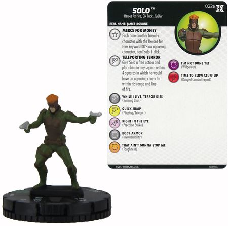 Solo 022a Deadpool and X Force Booster Set Marvel Heroclix Deadpool and X Force Singles Solo 022a Deadpool and X Force Booster Set Marvel Heroclix Deadpool and X Force Singles