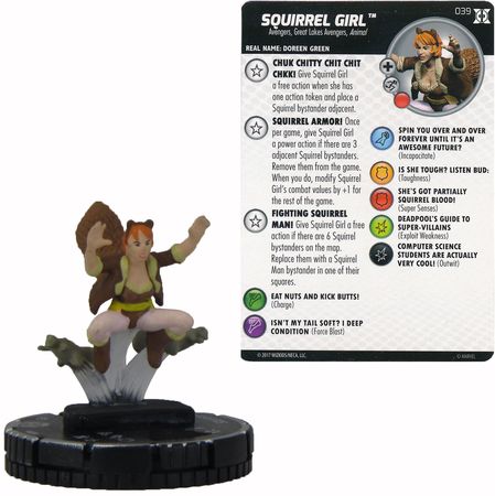 Squirrel Girl 039 Deadpool and X Force Booster Set Marvel Heroclix Squirrel Girl 039 Deadpool and X Force Booster Set Marvel Heroclix