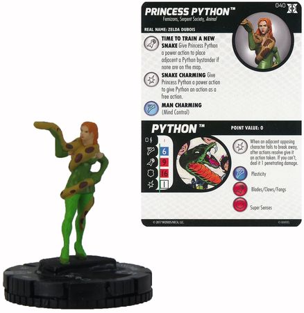 Princess Python #040 Marvel Heroclix Deadpool and X-Force 