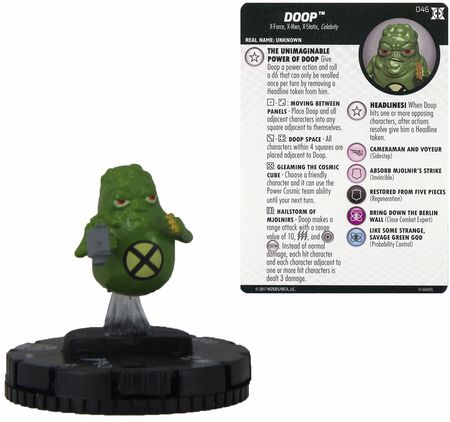 Doop 046 Deadpool and X Force Booster Set Marvel Heroclix Doop 046 Deadpool and X Force Booster Set Marvel Heroclix