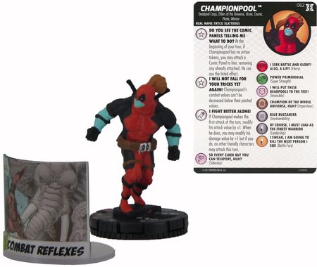 Marvel Heroclix Deadpool & X-Force Domino Uncommon 018 