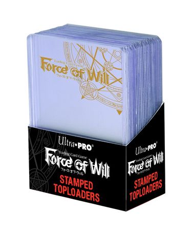 Ultra Pro 25ct 3 x 4 Force of Will Stamped Toploaders UP84777 Ultra Pro 25ct 3 x 4 Force of Will Stamped Toploaders UP84777