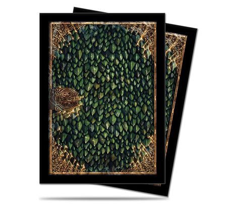 Ultra Pro Mage Wars Dragon Scales 50ct Standard Sized sleeves UP84677 Sleeves Ultra Pro Mage Wars Dragon Scales 50ct Standard Sized sleeves UP84677 Sleeves