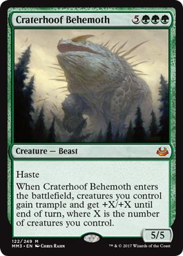 Craterhoof Behemoth 122 249 Craterhoof Behemoth 122 249