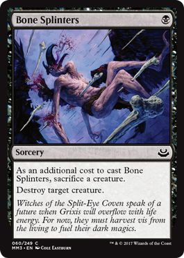 Bone Splinters 060 249 Modern Masters 2017 Singles Bone Splinters 060 249 Modern Masters 2017 Singles