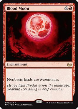 Blood Moon 090 249 Modern Masters 2017 Singles Blood Moon 090 249 Modern Masters 2017 Singles