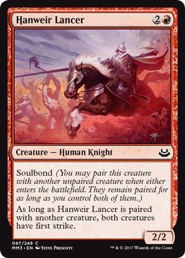 Hanweir Lancer 097 249 Modern Masters 2017 Singles Hanweir Lancer 097 249 Modern Masters 2017 Singles
