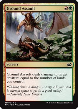 Ground Assault 169 249 Modern Masters 2017 Singles Ground Assault 169 249 Modern Masters 2017 Singles