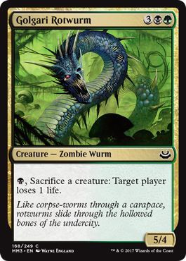 Golgari Rotwurm 168 249 Modern Masters 2017 Singles Golgari Rotwurm 168 249 Modern Masters 2017 Singles