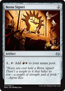 Boros Signet 217 249 Modern Masters 2017 Singles Boros Signet 217 249 Modern Masters 2017 Singles