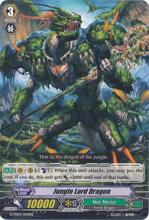 Jungle Lord Dragon G TD03 003EN Jungle Lord Dragon G TD03 003EN