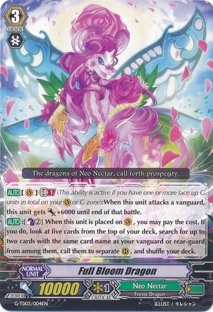 Full Bloom Dragon G TD03 004EN Full Bloom Dragon G TD03 004EN