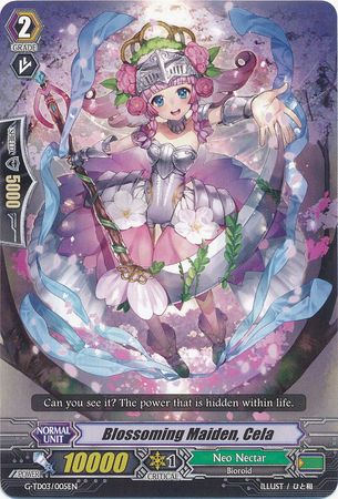 Blossoming Maiden Cela G TD03 005EN Blossoming Maiden Cela G TD03 005EN