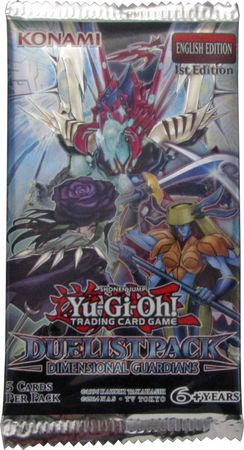Yu-Gi-Oh Duelist Pack Dimensional Guardians Booster Pack x5 SEALED 